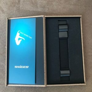 FitBit Charge 2 Magnetic Metal Black Band